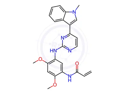 Chemical structure of Osimertinib Mesylate Impurity 21