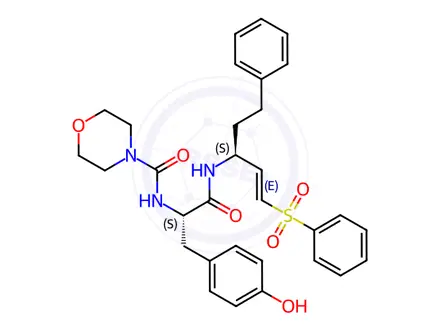 Chemical structure of K 777 Impurity 84