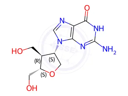 Chemical structure of Lobucavir Impurity 110