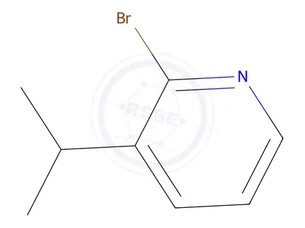 Chemical structure of 2-Bromo-3-isopropylpyridine