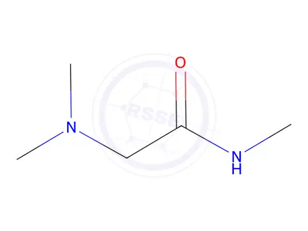 Chemical structure of 2-(dimethylamino)-N-methylacetamide