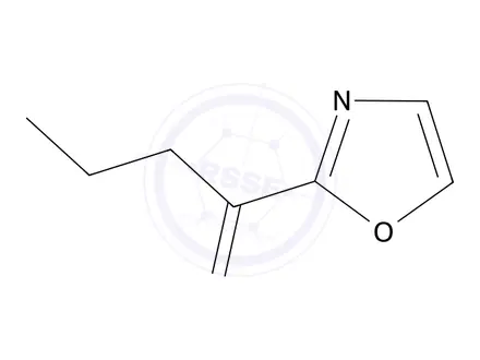 Chemical structure of 2-Butyryloxazole