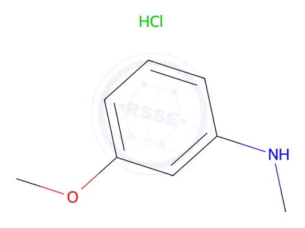 Chemical structure of 3-Methoxy-N-methylaniline hydrochloride