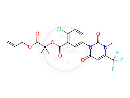 Chemical structure of Butafenacil