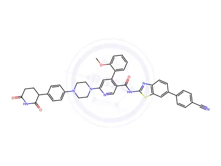 Chemical structure of Ofloxacin Impurity 23