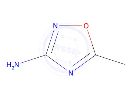 Chemical structure of 3-Amino-5-methyl-1,2,4-oxadiazole 40483-47-4 MFCD08272077 SY083716