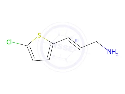 Chemical structure of 3-(5-Chlorothiophen-2-yl)prop-2-en-1-amine