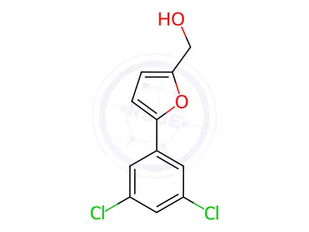 Chemical structure of (5-(3,5-Dichlorophenyl)furan-2-yl)methanol