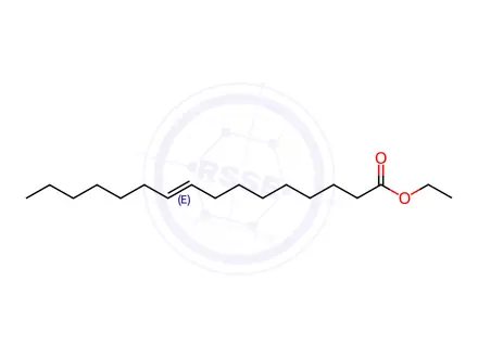 Chemical structure of Ethyl (E)-9-palmitoleate