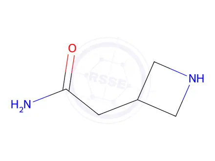 Chemical structure of 2-(Azetidin-3-yl)acetamide