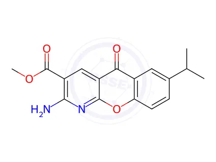 Chemical structure of Amlexanox Impurity 24