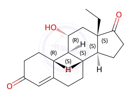 Chemical structure of Etonogestrel Impurity 38