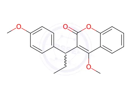 Chemical structure of Phenprocoumon Impurity 92