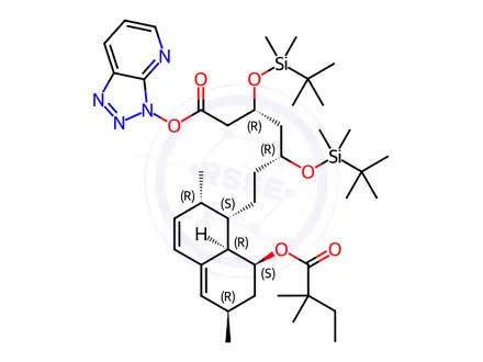 Chemical structure of Simvastatin Impurity 86