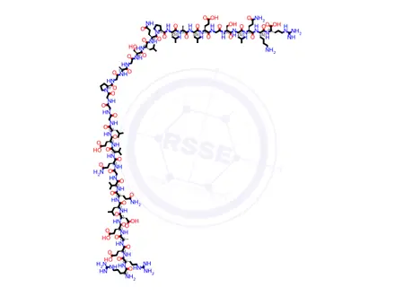 Chemical structure of C-Peptide human