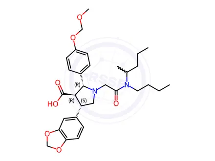 Chemical structure of Atrasentan Hydrochloride Impurity 133