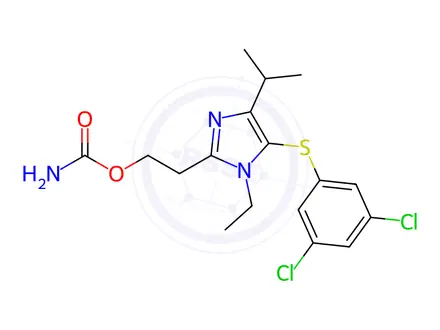 Chemical structure of Capravirine Impurity 39