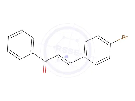 Chemical structure of (2E)-3-(4-Bromophenyl)-1-phenylprop-2-en-1-one