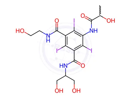 Chemical structure of Iopamidol Impurity 68