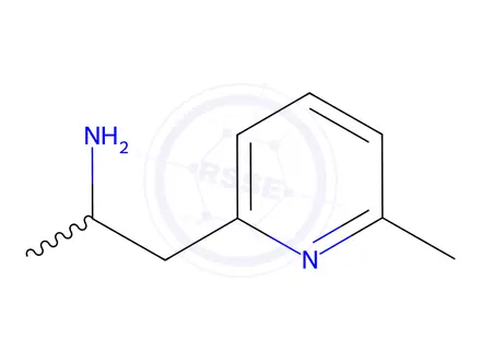 Chemical structure of 1-(6-Methylpyridin-2-yl)propan-2-amine