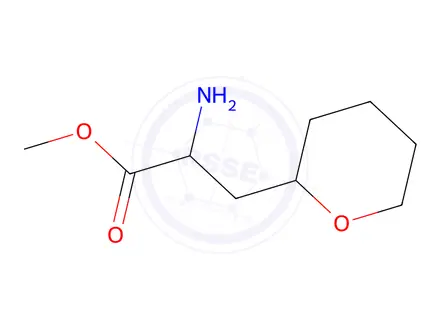 Chemical structure of Methyl 2-amino-3-(tetrahydro-2h-pyran-2-yl)propanoate