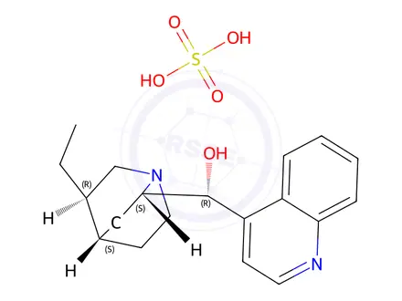 Chemical structure of Dihydrocinchonidine Sulfate