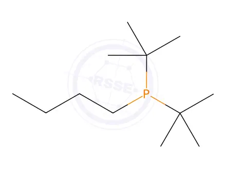 Chemical structure of Di-t-butyl(n-butyl)phosphine