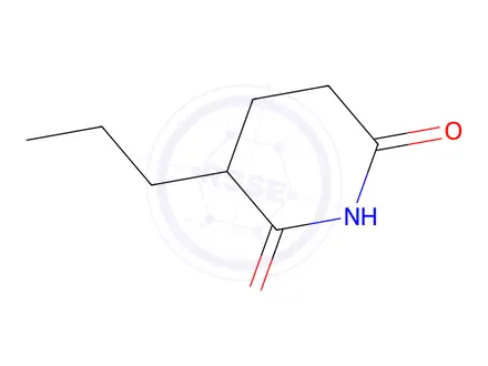 Chemical structure of 3-propylpiperidine-2,6-dione