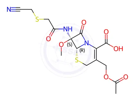 Chemical structure of Cefmetazole Impurity 8