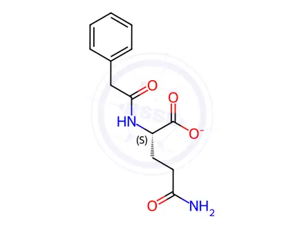 Chemical structure of antineoplaston AS 2-1