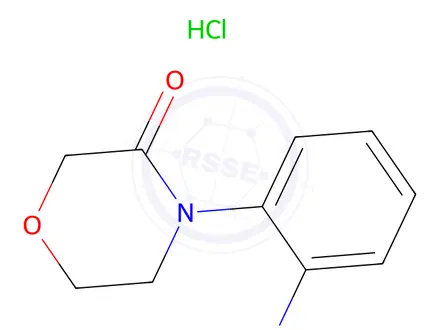 Chemical structure of Rivaroxaban Impurity 360