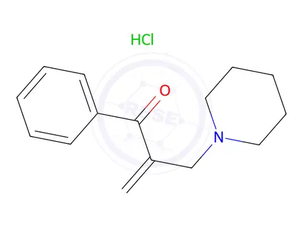 Chemical structure of Trihexyphenidyl Impurity 1 (HCl Salt)