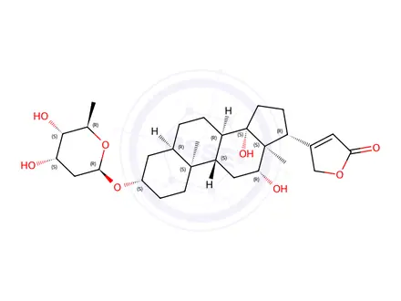 Chemical structure of Digoxin EP Impurity D