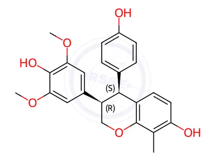 Chemical structure of ME 344 Impurity 66