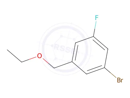 Chemical structure of 1-Bromo-3-(ethoxymethyl)-5-fluorobenzene