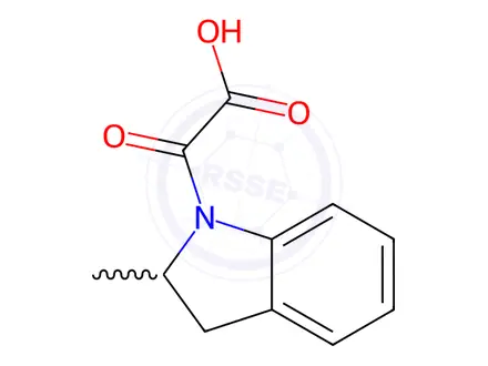 Chemical structure of (2-Methyl-2,3-dihydro-1H-indol-1-yl)(oxo)acetic Acid