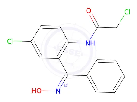 Chemical structure of Lorazepam Impurity 57