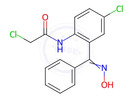 Chemical structure of Lorazepam Impurity 40