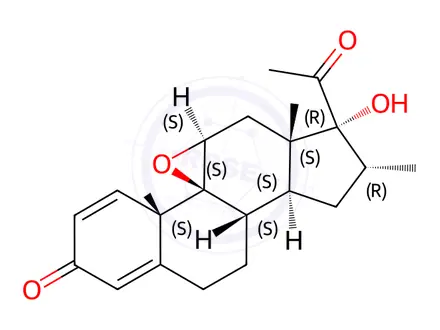 Chemical structure of Dexamethasone Impurity 139