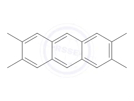 Chemical structure of 2,3,6,7-Tetramethyl Anthracene