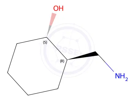 Chemical structure of (1S,2R)-(+)-trans-2-(AMinoMethyl)cyclohexanol