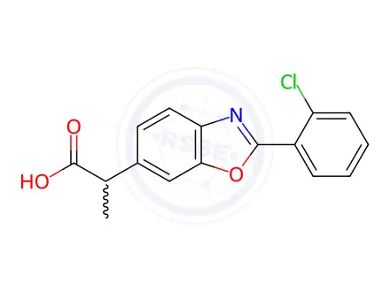Chemical structure of Benoxaprofen Impurity 7
