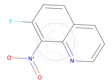 Chemical structure of 7-Fluoro-8-nitroquinoline