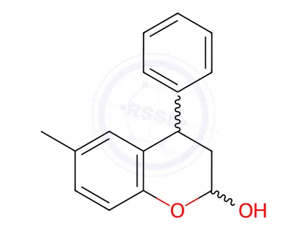 Chemical structure of Tolterodine Lactol Impurity