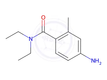 Chemical structure of 4-Amino-N,N-diethyl-2-methylbenzamide