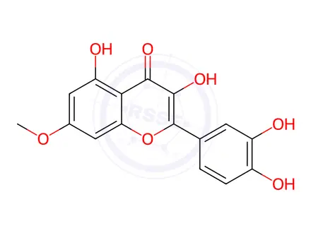 Chemical structure of Rhamnetin