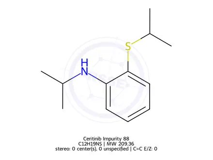 Chemical structure of Ceritinib Impurity 116