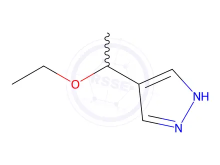 Chemical structure of Ruxolitinib Impurity 132