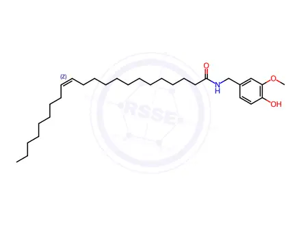 Chemical structure of Zucapsaicin Impurity 156