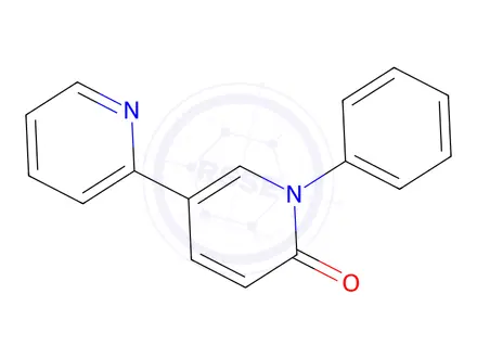 Chemical structure of 1-Phenyl-5-(pyridin-2-yl)-2(1H)-pyridone
